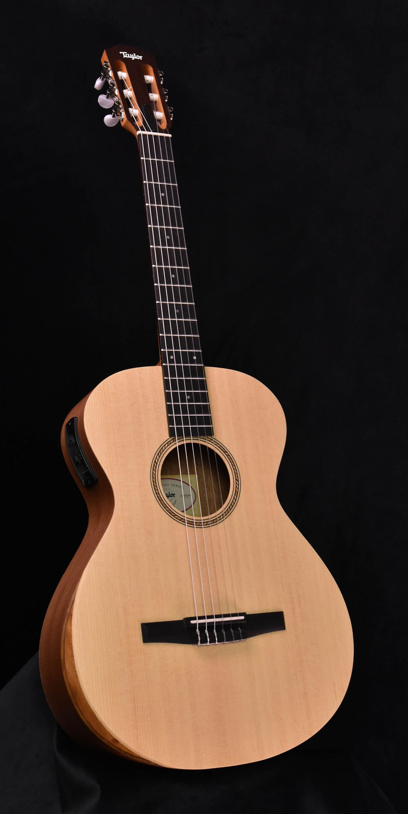 Taylor Academy 12E-N Acoustic Electric Nylon String Crossover Guitar –  guitarsvibessold